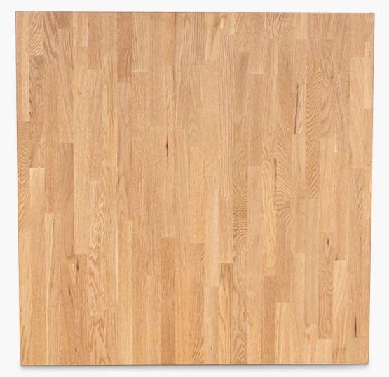 80cm Square Solid Oak Table Top | Quality Furniture from CCF