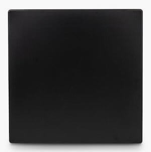 Toulouse Table Top Black 70cm Square