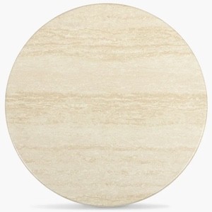 Toulouse Table Top Travertine 70cm Diameter